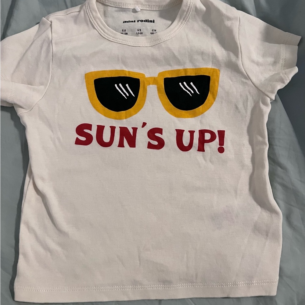 Mini Rodini VGUC tee size 1.5-3Y